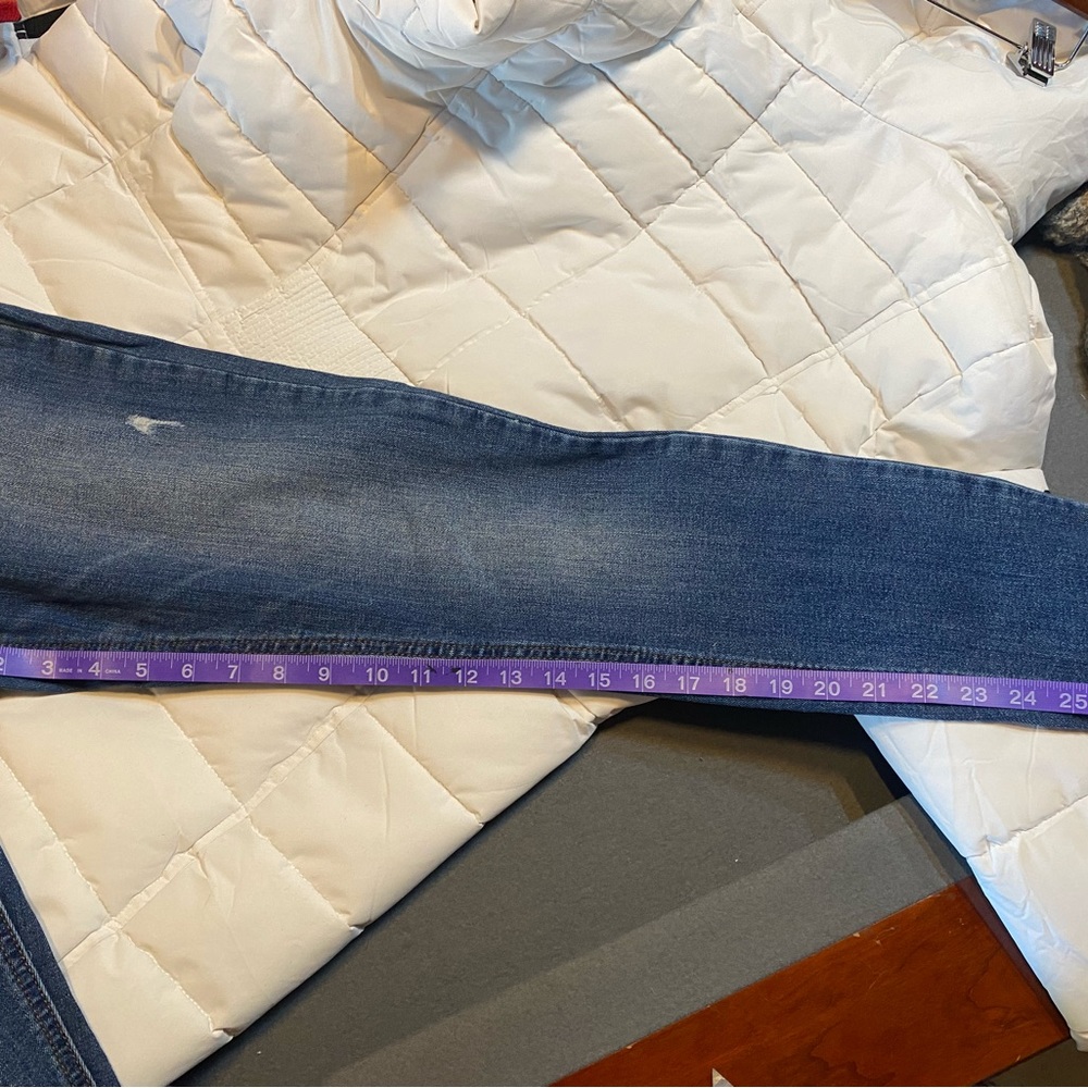 Studio Blue denim distressed stretch jeans size 27 - Picture 8 of 8